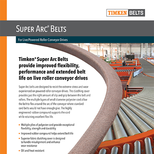 Super Arc Belts Sell Sheet